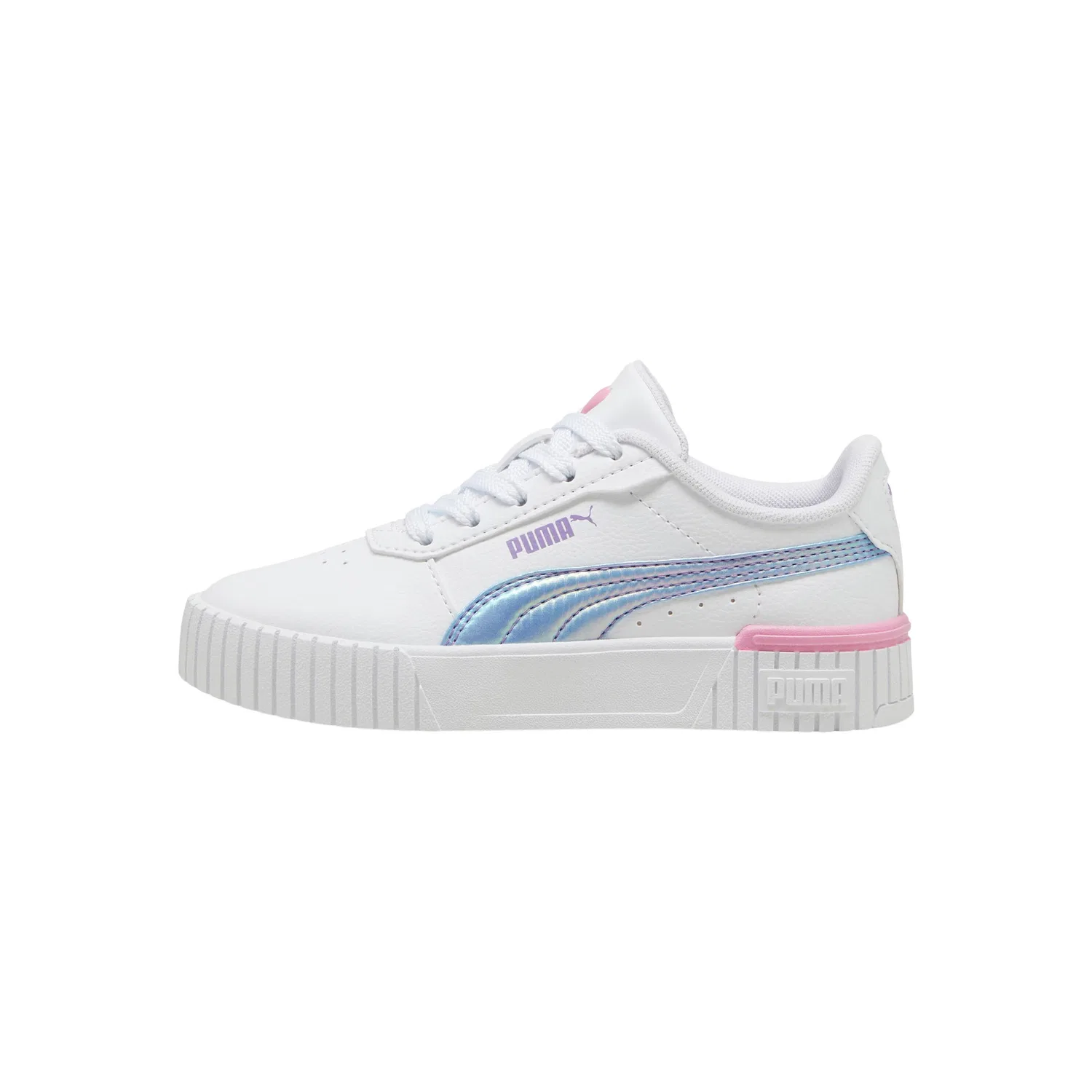 Детские кроссовки с принтом Carina 2.0 Bouncy Sky Puma, Weiss