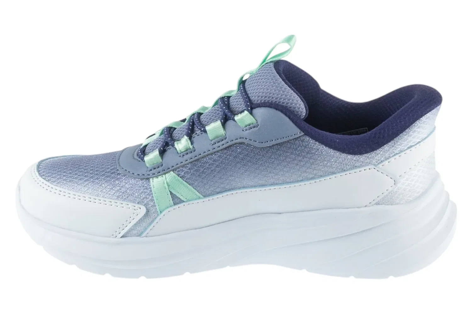 Кроссовки низкие Slip-ins Wave 92-Sparkle Sprint Skechers, синий — фото 2