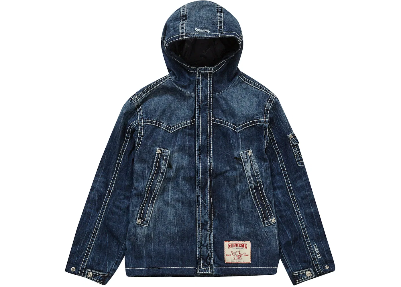 Мужская куртка с GORE-TEX Supreme True Religion Jacket, Denim
