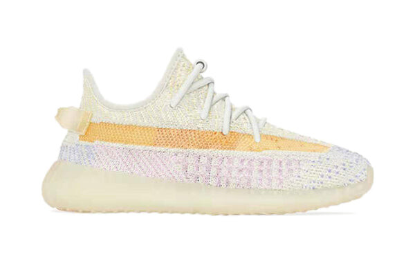 Кроссовки Boost 350 v2 Adidas Yeezy, белый — фото 4