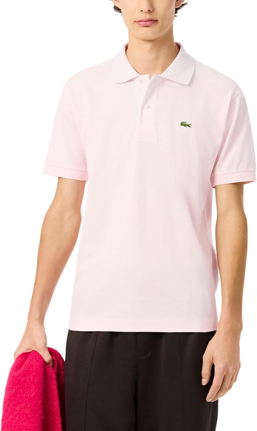 

Lacoste мужская оригинальная поло из пике, Flamingo Pink, Розовый, Lacoste мужская оригинальная поло из пике, Flamingo Pink