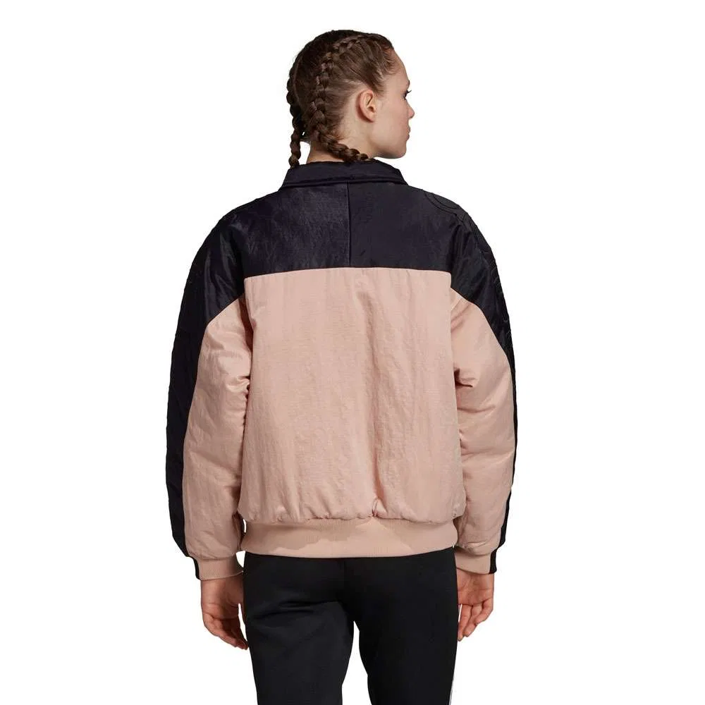Зимняя куртка-бомбер Adidas Originals Ash Pearl/Black — фото 2