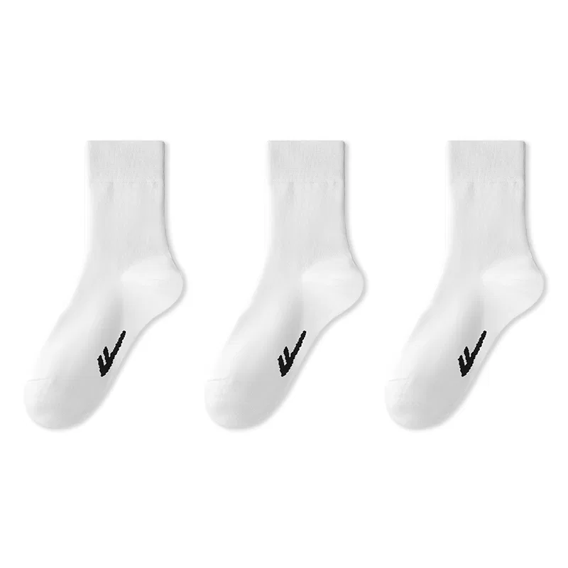 Детские носки с антибактериальным хлопком, 5 пар, белые, Warrior Warrior Antibacterial Cotton Socks White 5 Pack, WARRIOR — фото 4