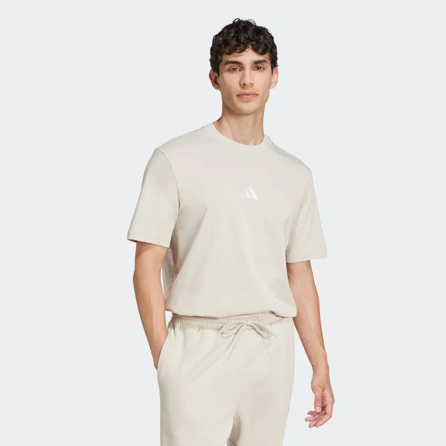 Футболка спортивная с коротким рукавом adidas M Sl Sj T, Белый — фото 3