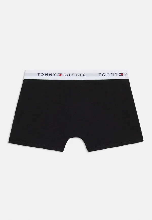 Трусы 3 шт, хлопок, Tommy Hilfiger Black, черный — фото 2
