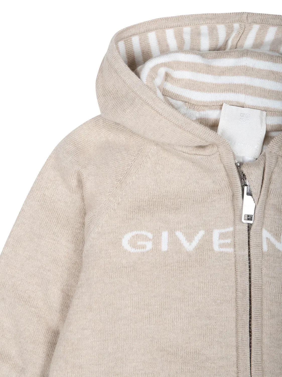 Комплект спортивной одежды с жаккардовым логотипом Givenchy, нейтральный — фото 2