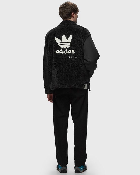 Флисовая куртка унисекс Adidas Originals Song For The Mute, черный — фото 3