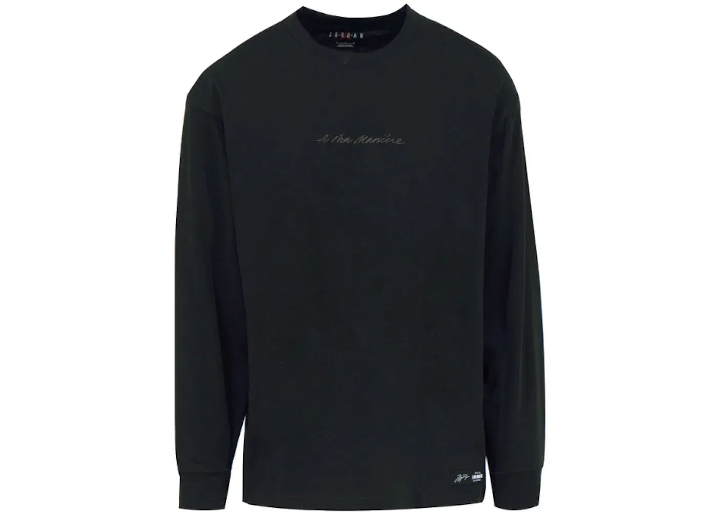 Мужская футболка с длинным рукавом Jordan x A Ma Maniere L/S Tee, Black