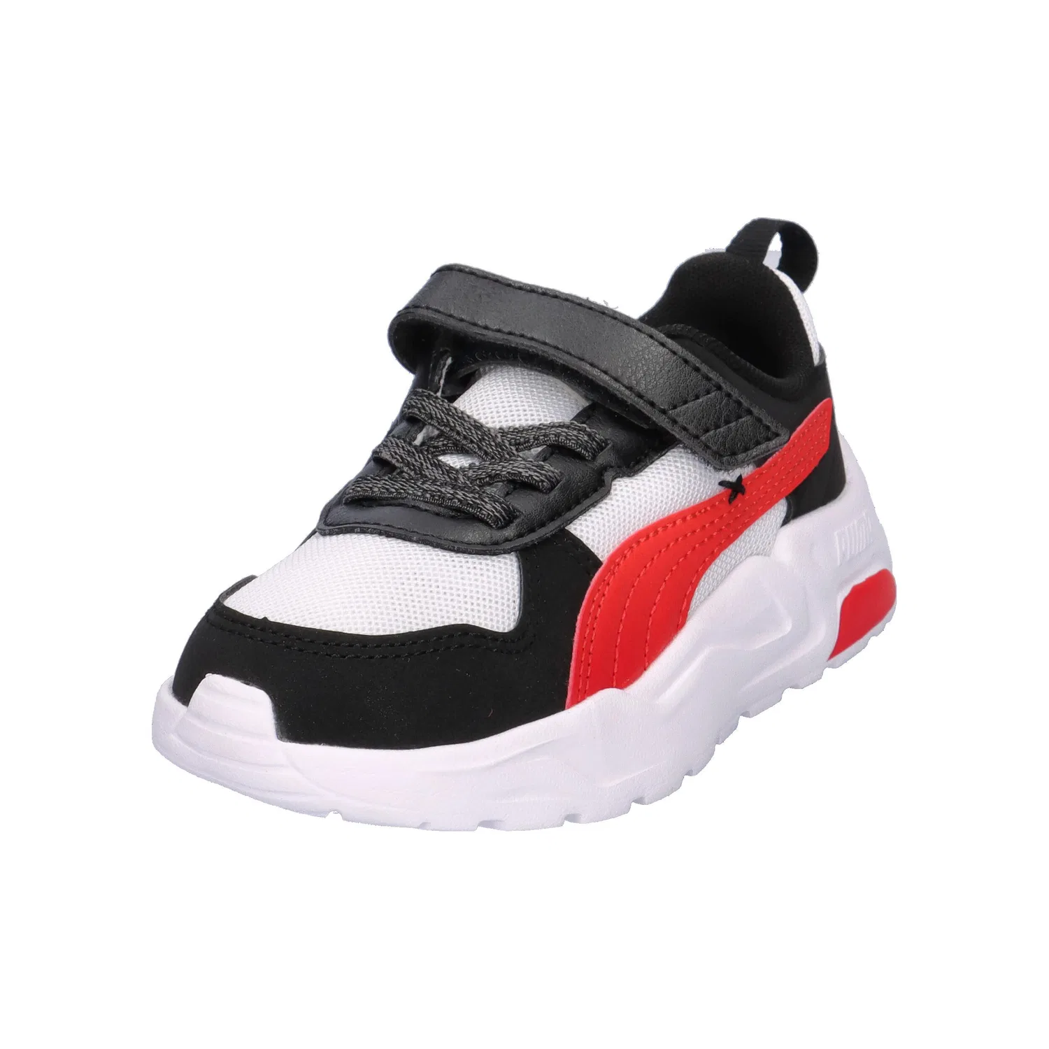 Детские кроссовки с высоким верхом Trinity 2 LT Mid 90s AC+ Inf Puma, Weiss Rot — фото 4