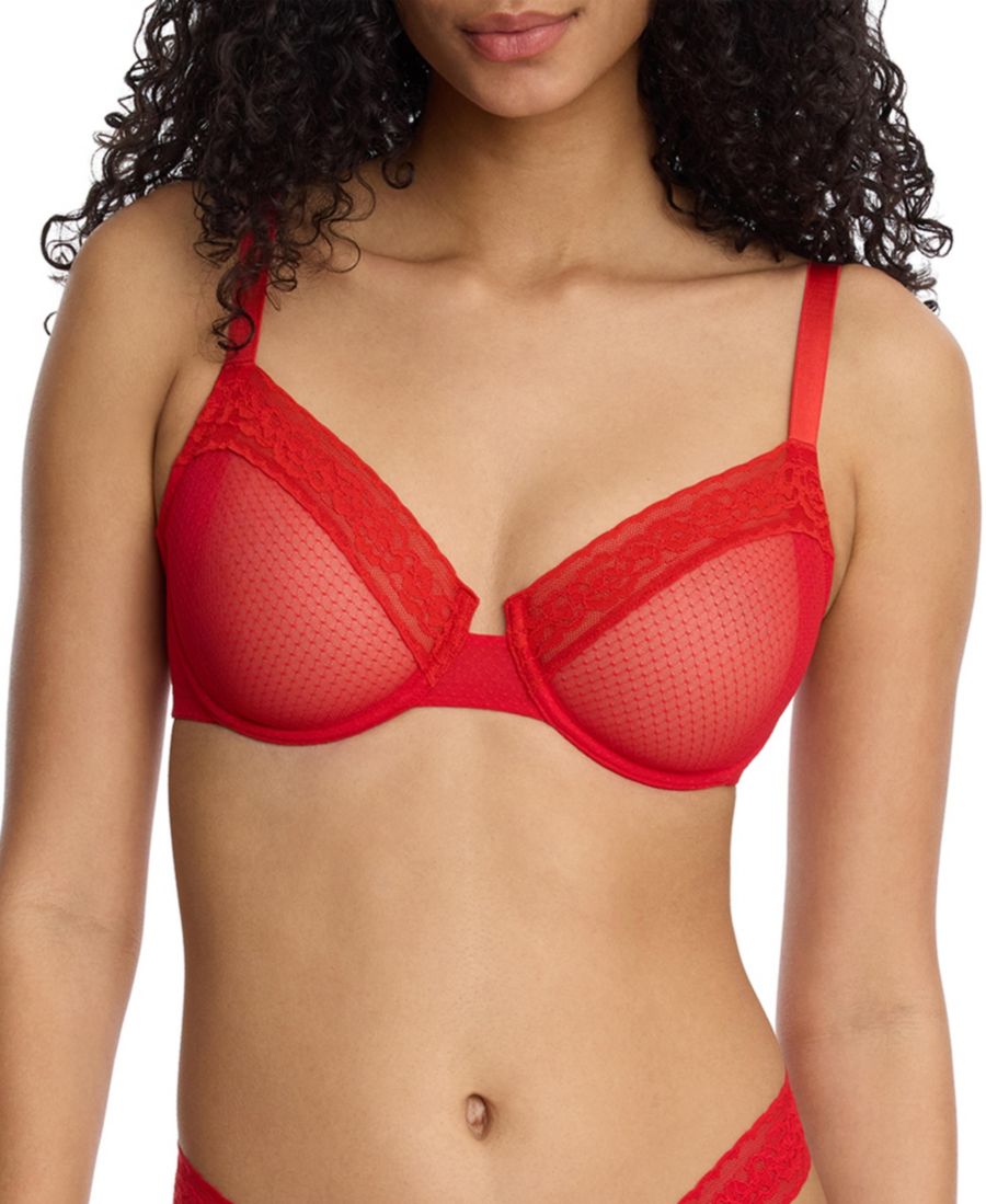 

Женский кружевной бюстгальтер-балконет с косточками Lust Skarlett Blue, Holly