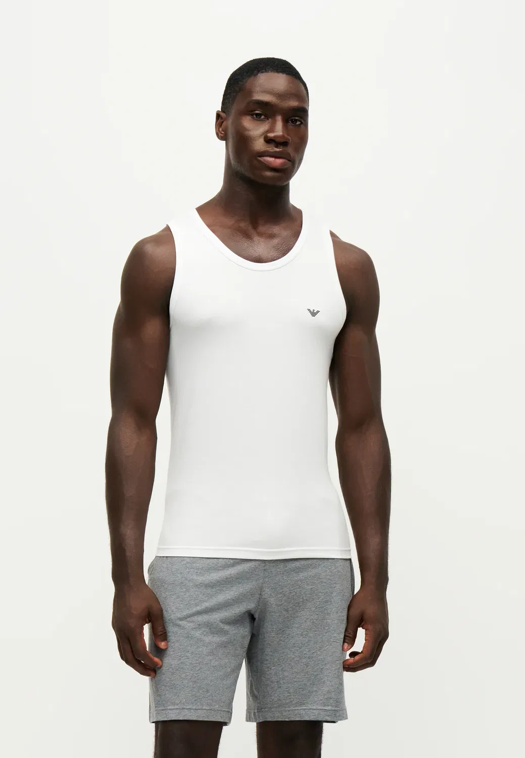 Майка - нижняя рубашка Emporio Armani, White