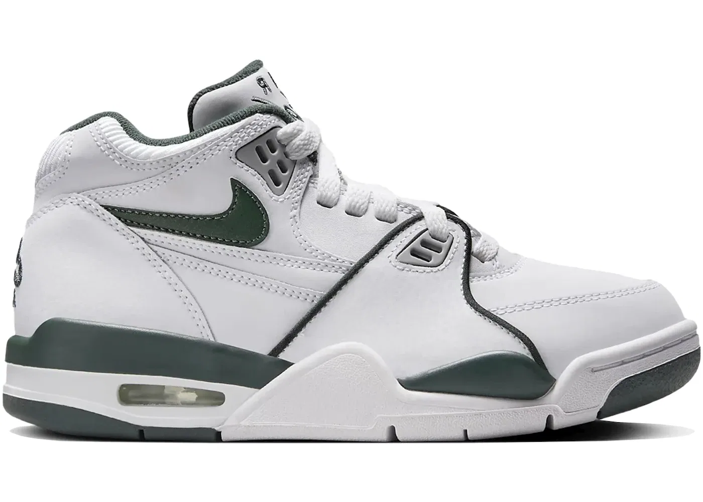 Детские кроссовки Lifestyle Nike Air Flight '89 Nike, White/Wolf Grey/Vintage Green