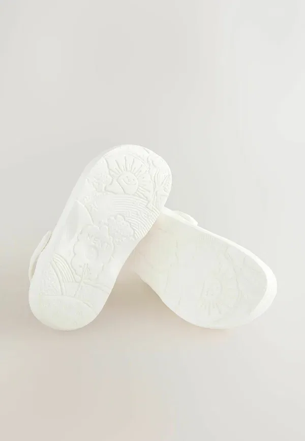 Клоги из синтетики Wide fit g fit - comfort - clogs Next, белый — фото 4
