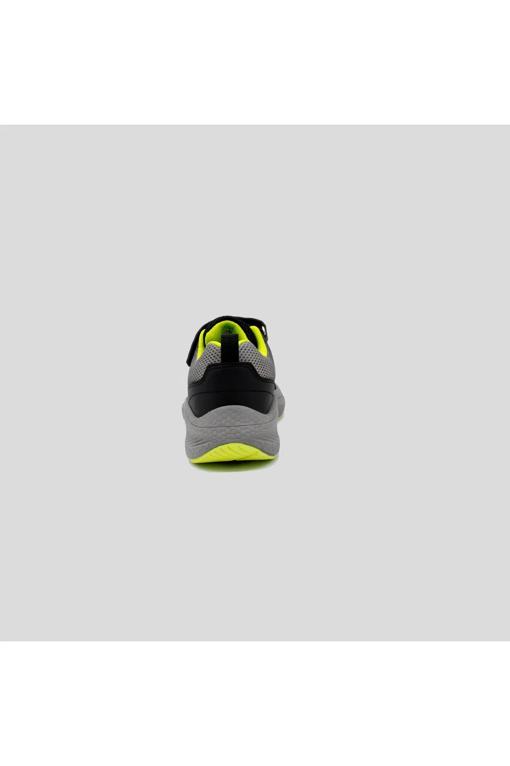 Детские кроссовки адаптивные Turbo DrD Kids Footwear, Black/Lime — фото 4