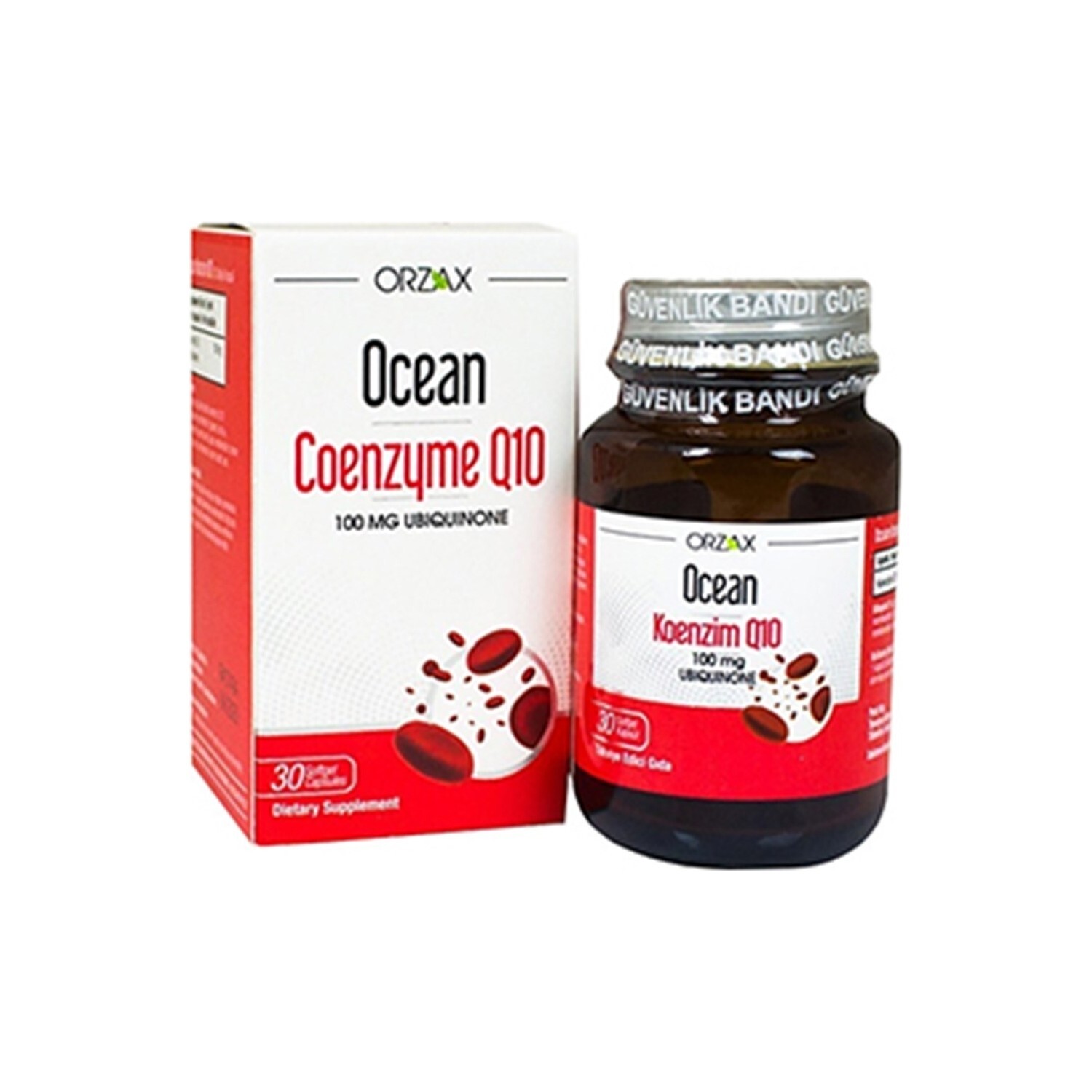 

Коэнзим Q10 Ocean 100 мг, 30 капсул