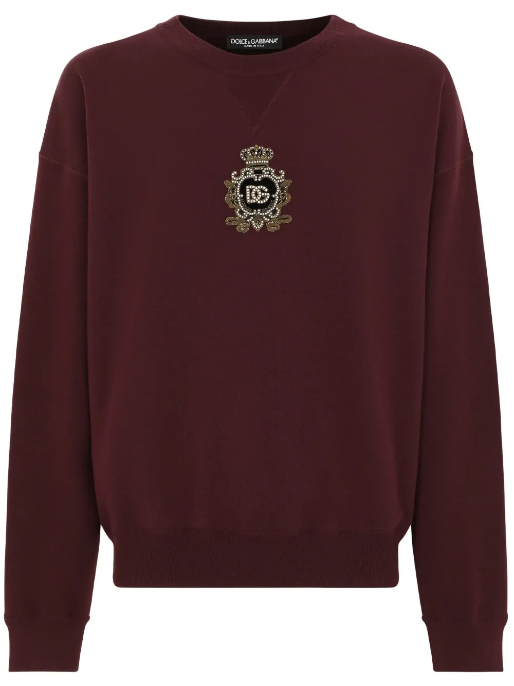 

Толстовка с логотипом DOLCE & GABBANA, красный