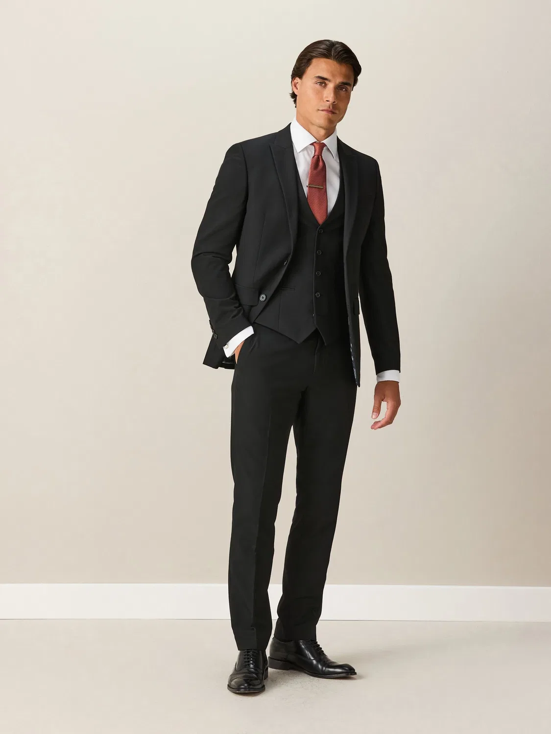 Жилет Regular Fit, Black Next — фото 2