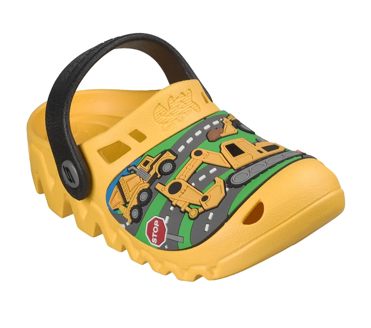 Детские кроссовки Foamies Zaggle - Tiny Tides Skechers, жёлтый/мультиколор — фото 4
