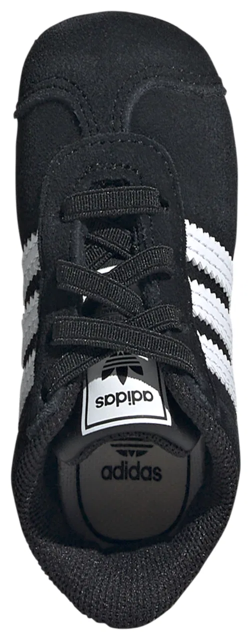 Кроссовки для мальчиков Gazelle Crib Adidas, цвет White/Black/White — фото 4
