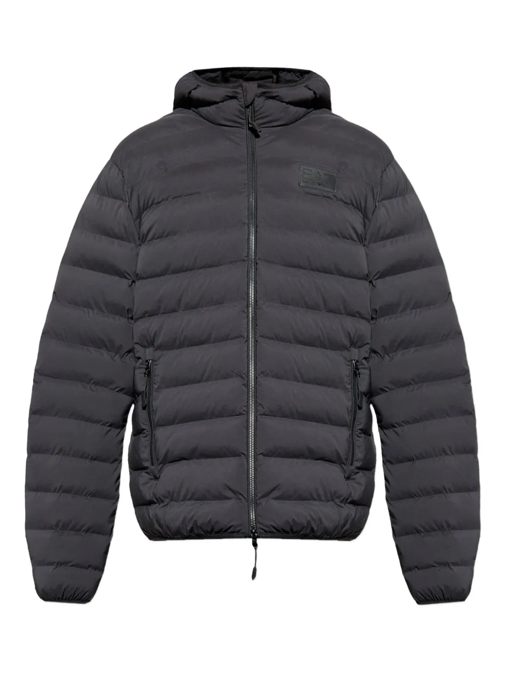 

Куртка с логотипом Ea7 Emporio Armani, черный