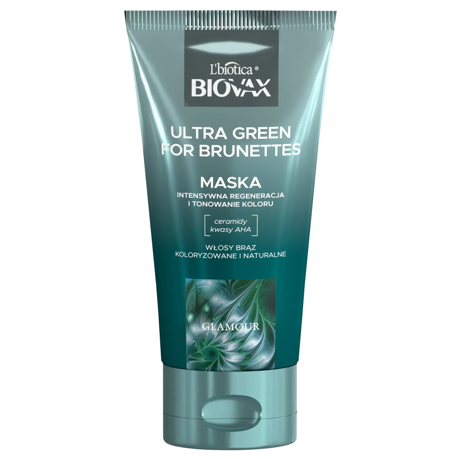 

Маска для каштановых волос Biovax Glamour Ultra Green For Brunettes, 150 мл