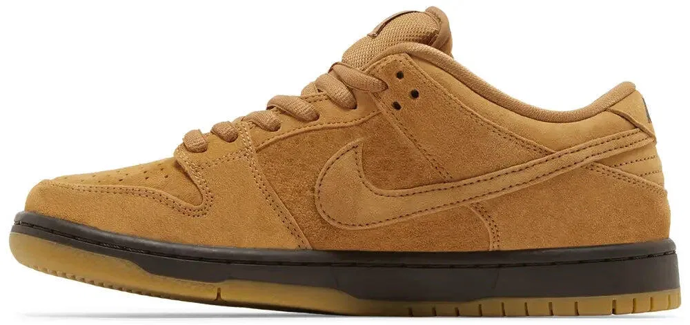 Детские кроссовки для скейтбординга SB Dunk Low Nike, Wheat Dark Mocha — фото 2