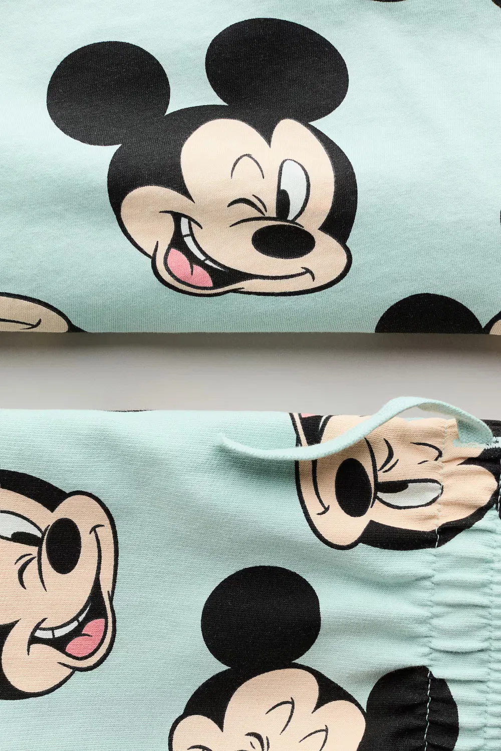 Костюм-Двойка с принтом H&M, Türkis/Micky Maus — фото 2