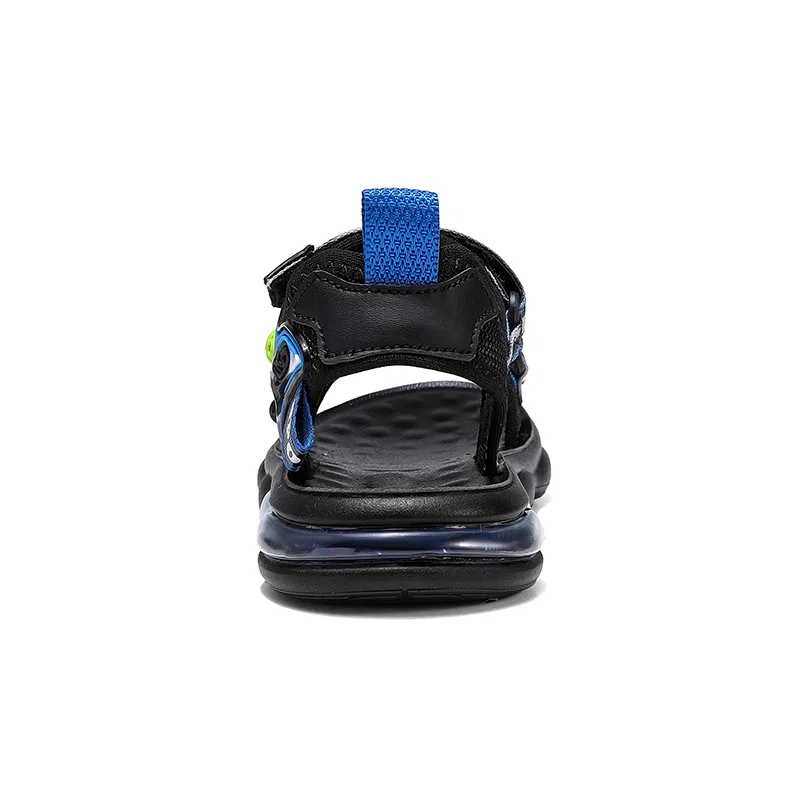 Детские сандалии с синтетической кожи VENICEW, Black Royal Blue — фото 4