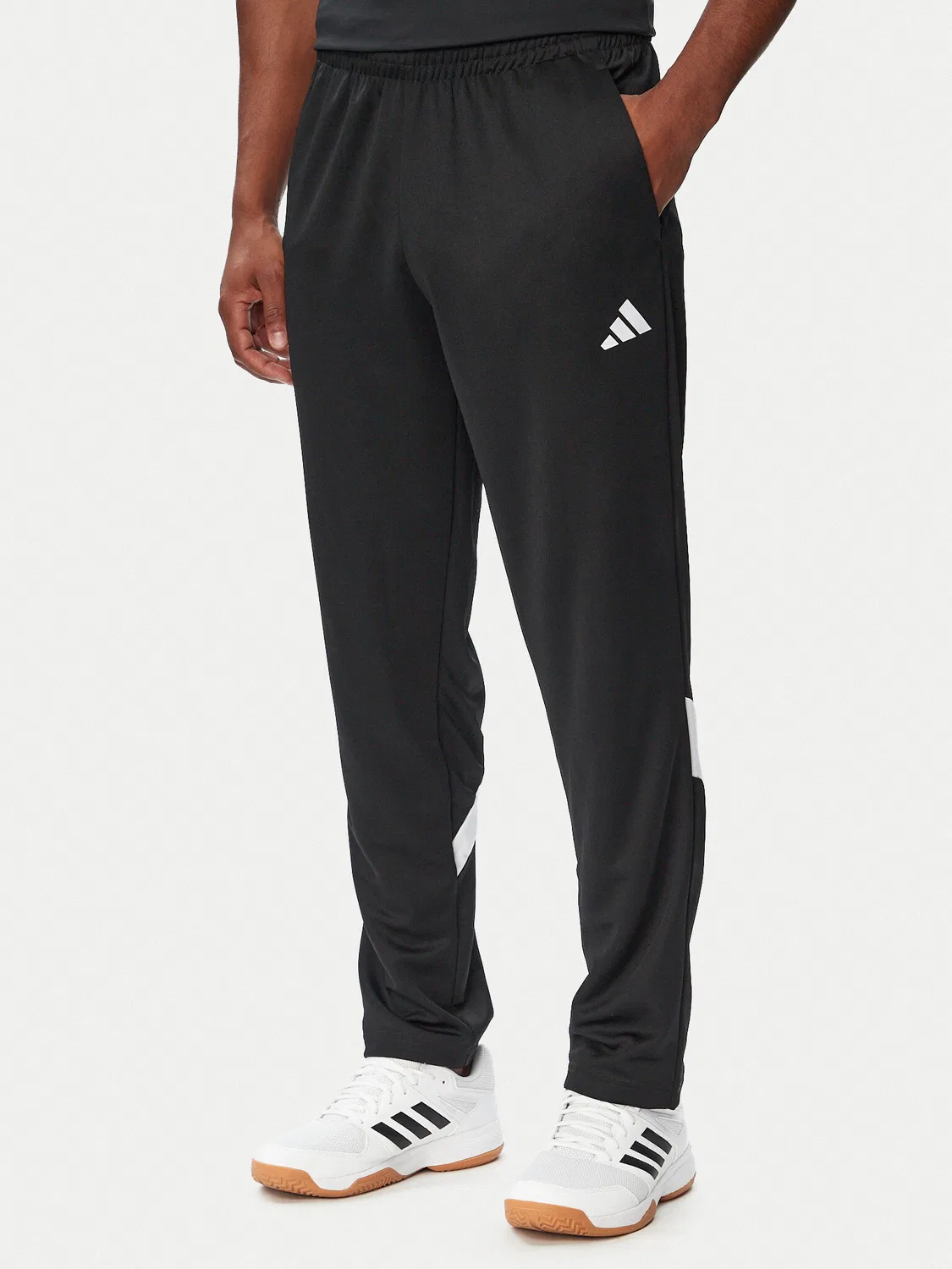 Мужской спортивный костюм стандартного кроя Teamsport Adidas, черный — фото 4