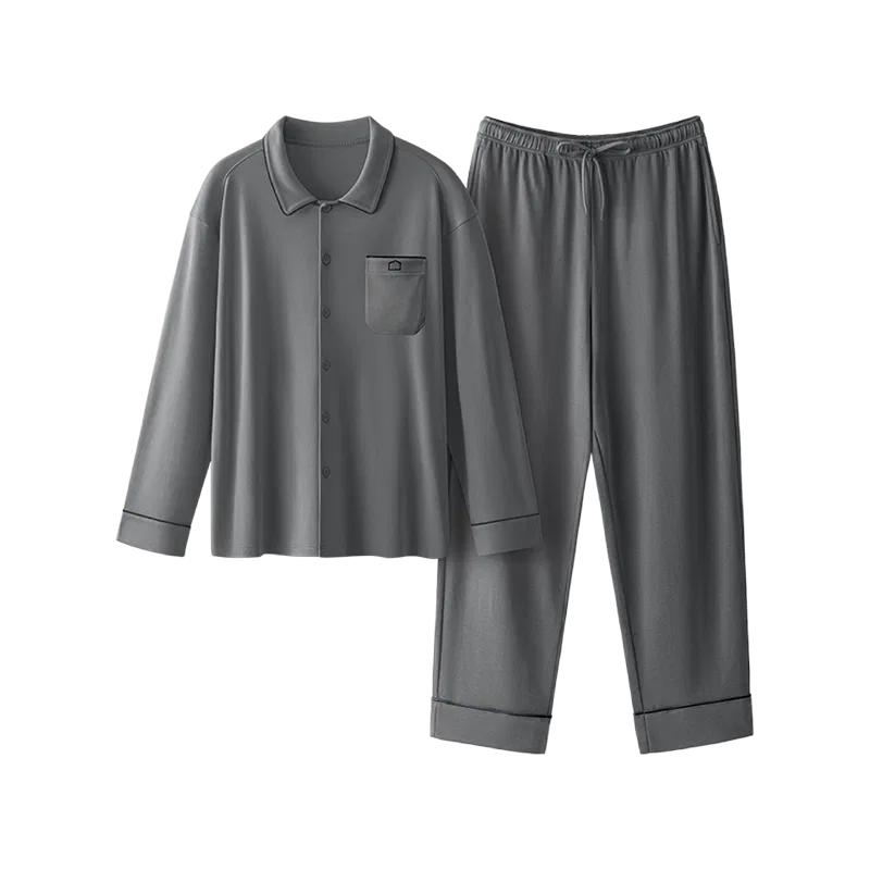 Детский комплект пижам с принтом Unisex Pajama Sets BANANA IN, Corn Gray
