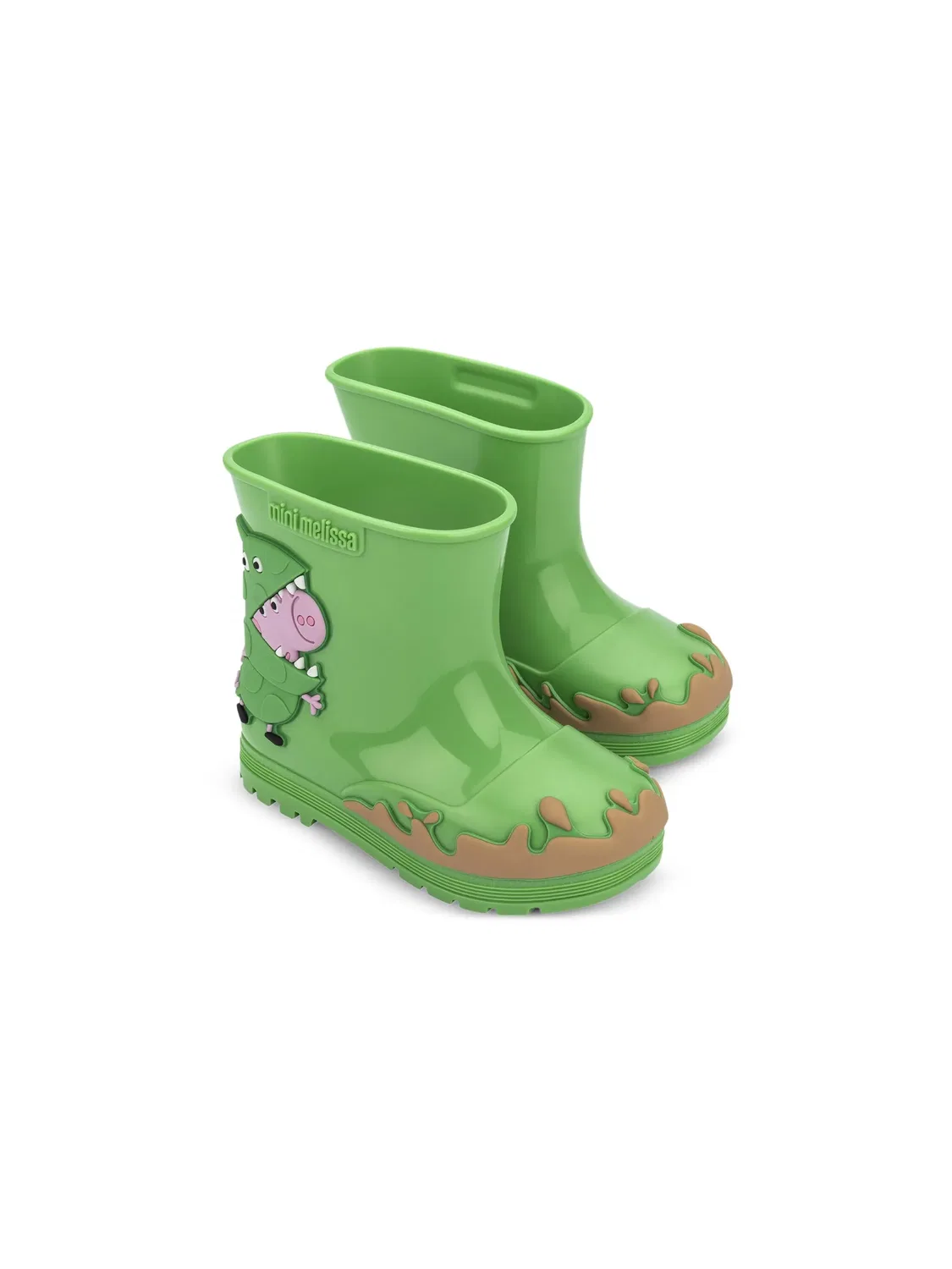 Ботинки Welly x Peppa Pig Melissa, зеленый
