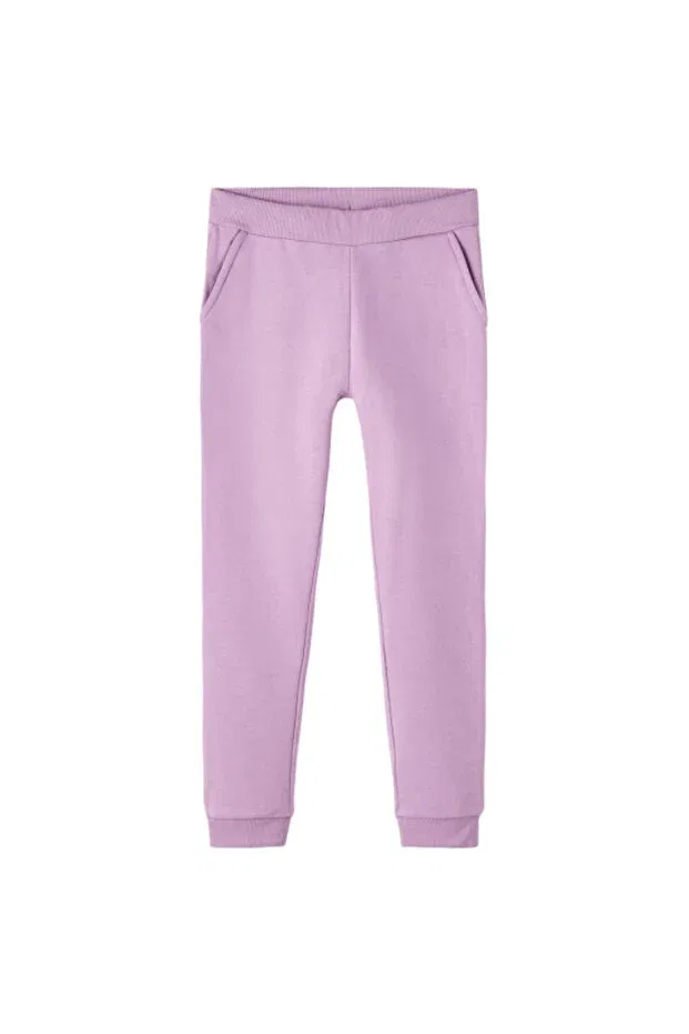 Детские спортивные штаны для девочек с принтом Name It, Purple