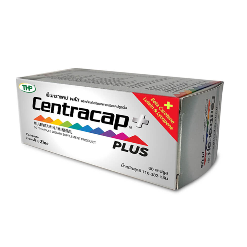 

Добавка THP Centracap Plus, 30 капсул