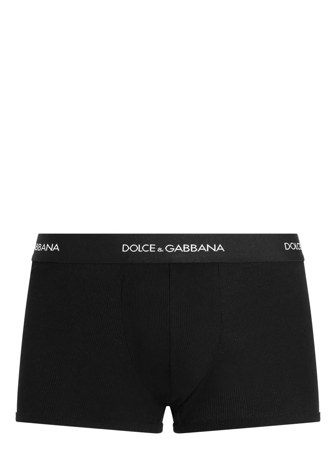 Dolce & Gabbana Хлопковые боксеры, черные
