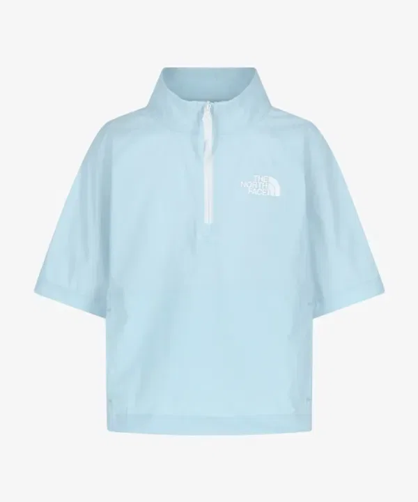 Футболка Ice Max Half Zip, nt7ks03u The North Face Kids, голубой