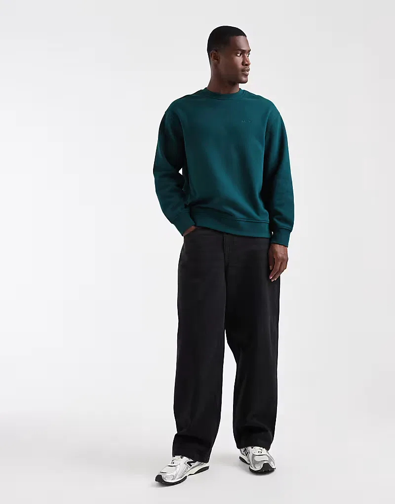 Свитшот original Levi's, зеленый — фото 3