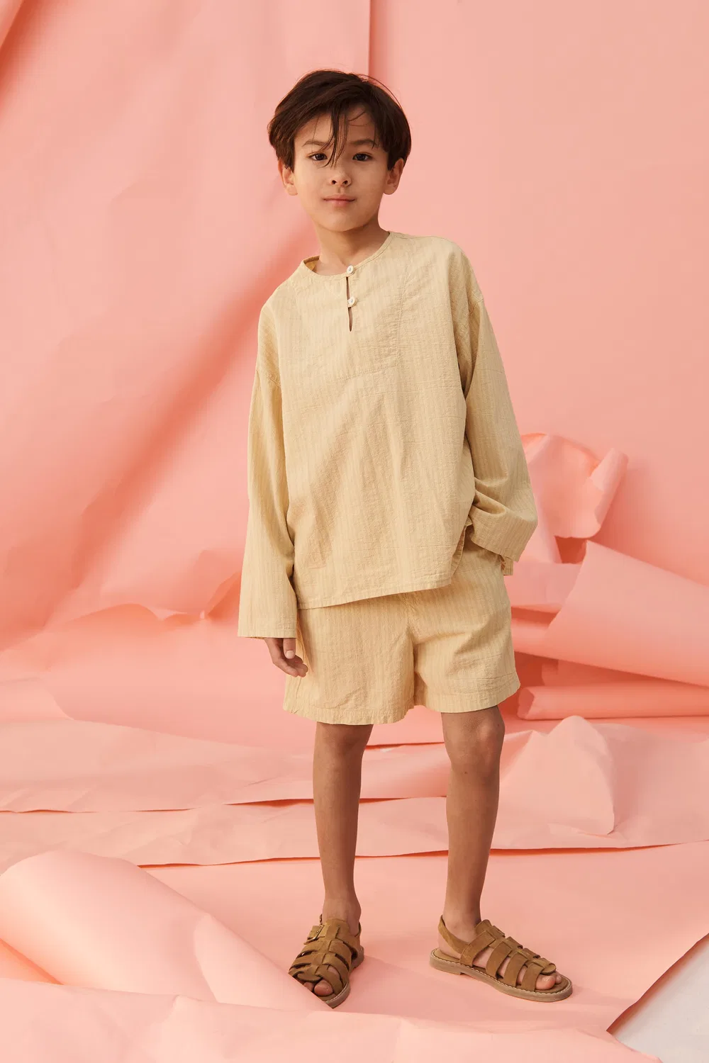 Полосатая рубашка ограниченной серии ZARA, Vanilla
