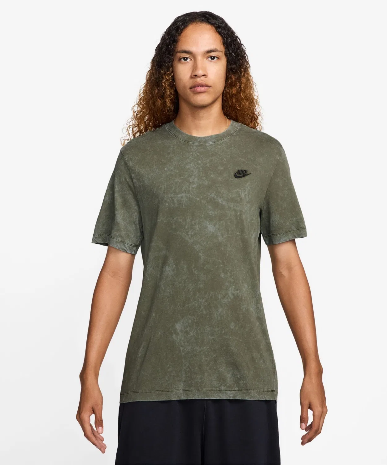 Мужская футболка с коротким рукавом Nike Sportswear HJ0733-222, Medium Olive — фото 3