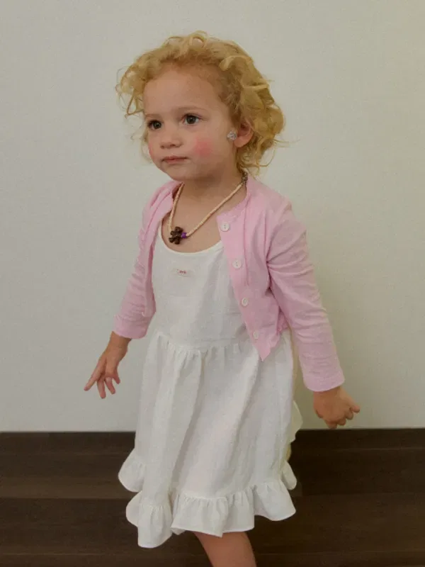 Кардиган Summer picot cardigan Avo, розовый