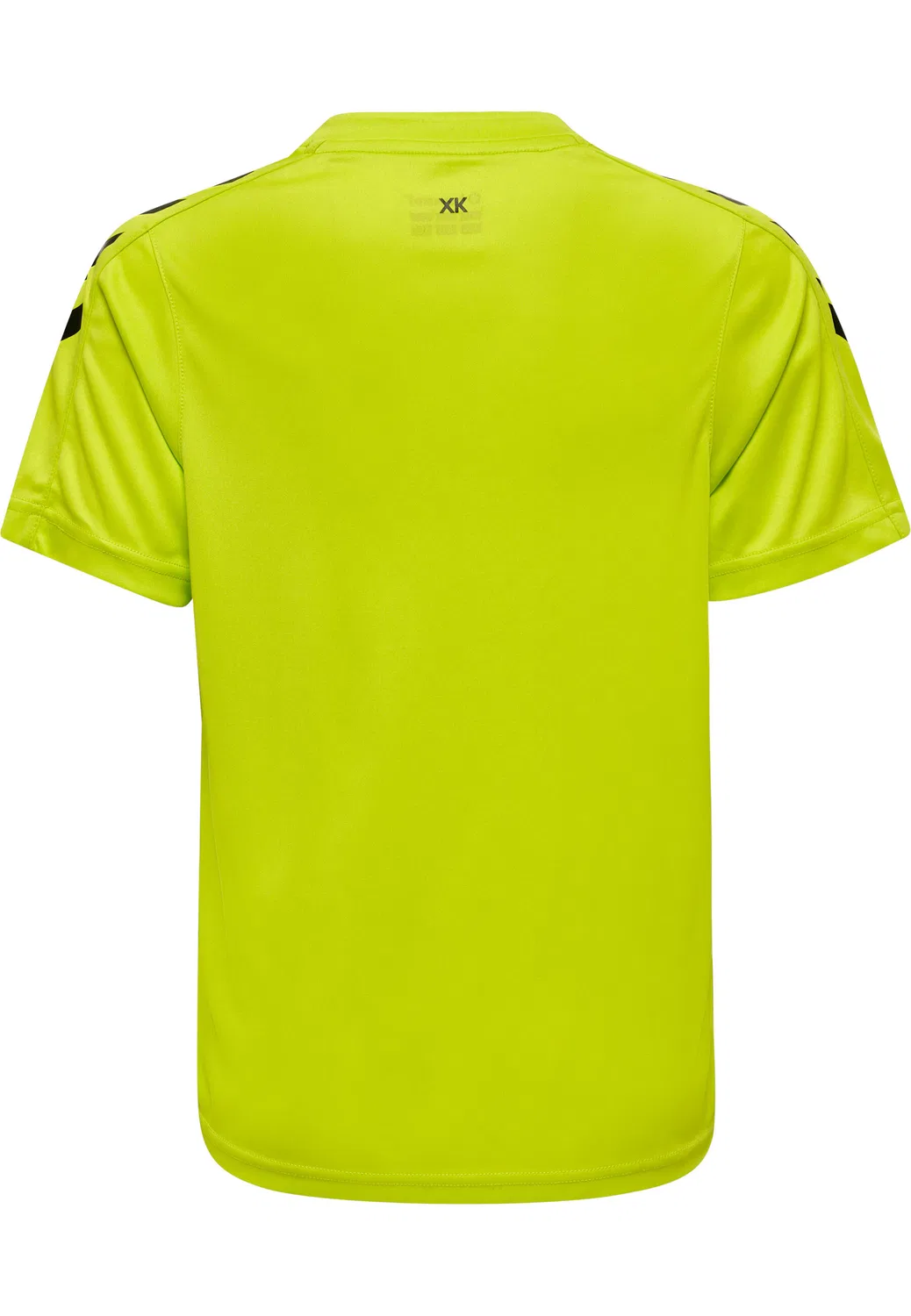 Детская футболка с длинным рукавом Hmlcore Hummel, Fluoreszierendes Neongrun / Schwarz — фото 3