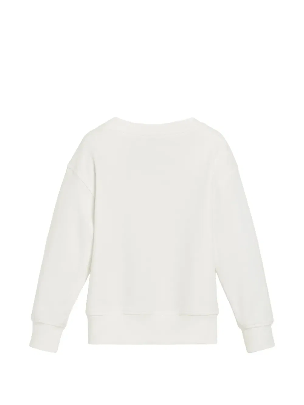 Махровая толстовка с принтом Brunello Cucinelli Kids, бежевый — фото 2
