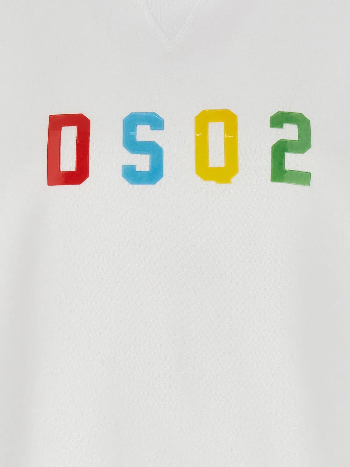 Мужское хлопковое худи с логотипом Dsquared2, White — фото 4