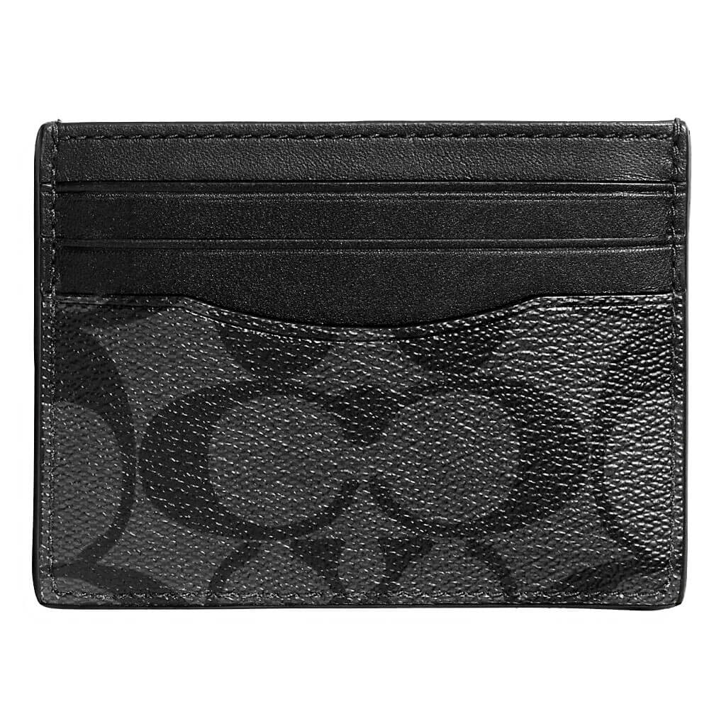 

Визитница Coach Slim Id, черный