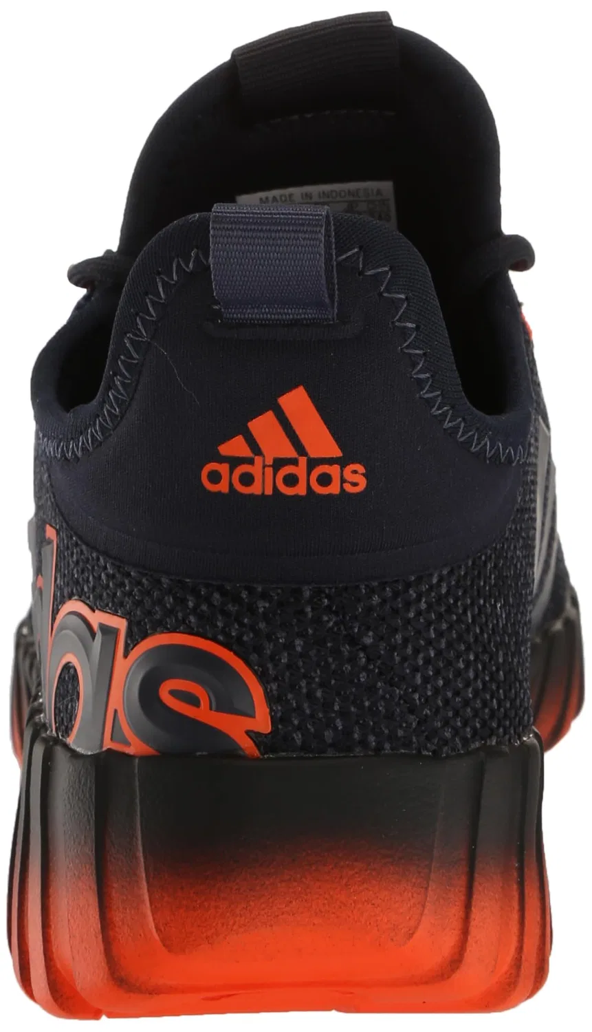 Детские кроссовки с текстильным верхом Kaptir 3.0 Adidas, Shadow Navy Impact Orange Ink — фото 3
