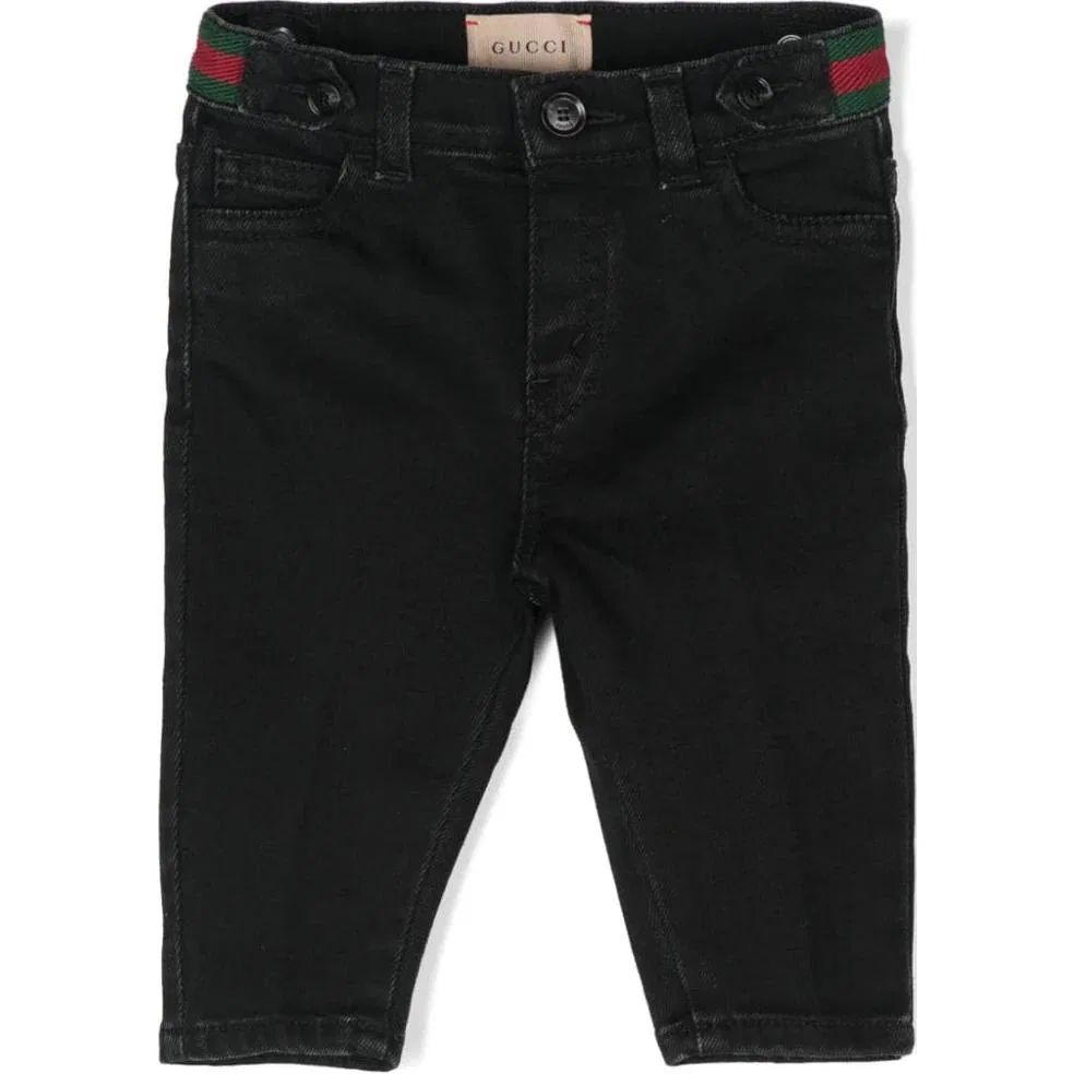 Детские джинсы для малышей Black GUCCI