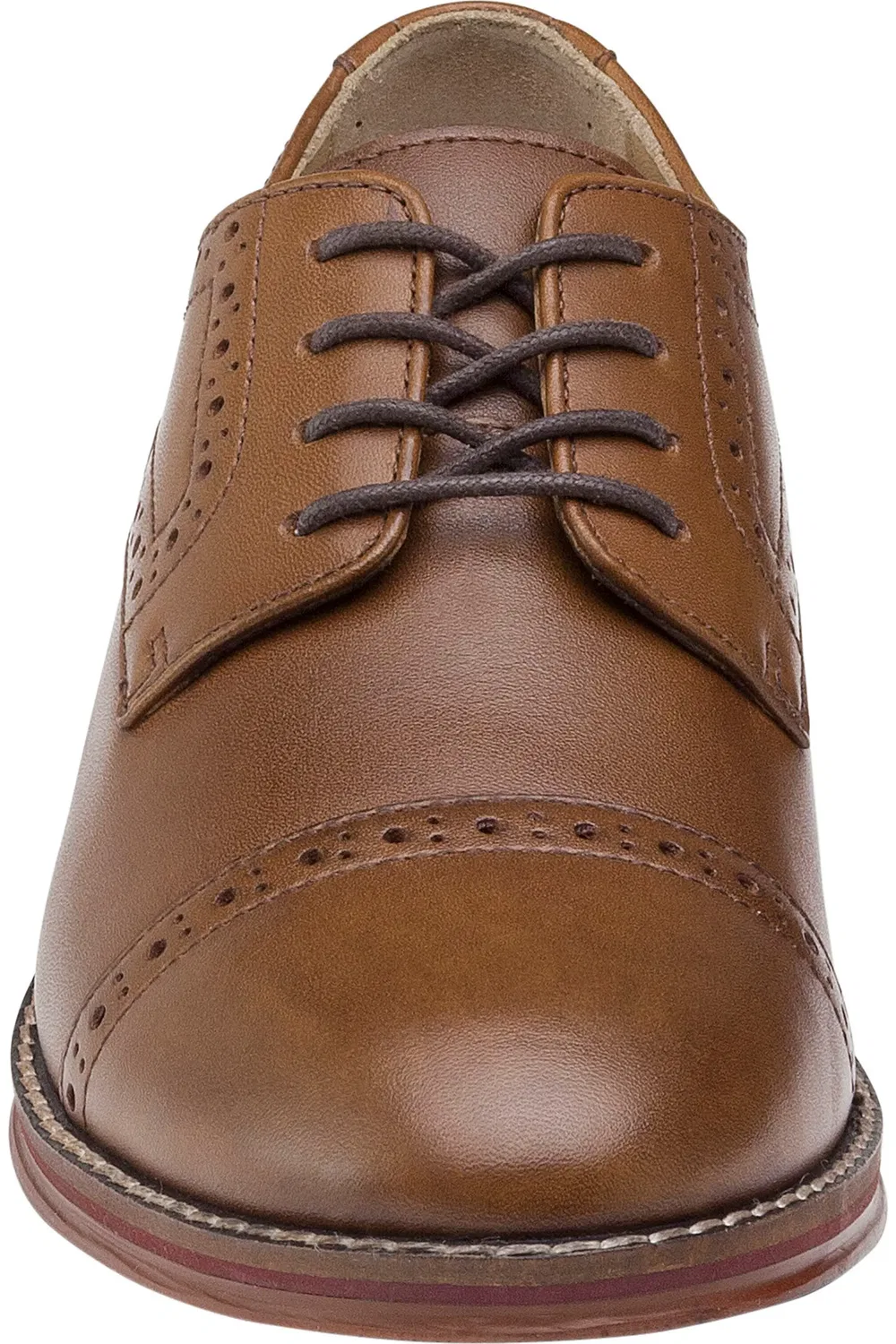 Детские туфли дерби с мыском Conard Johnston & Murphy, Tan Full Grain — фото 4