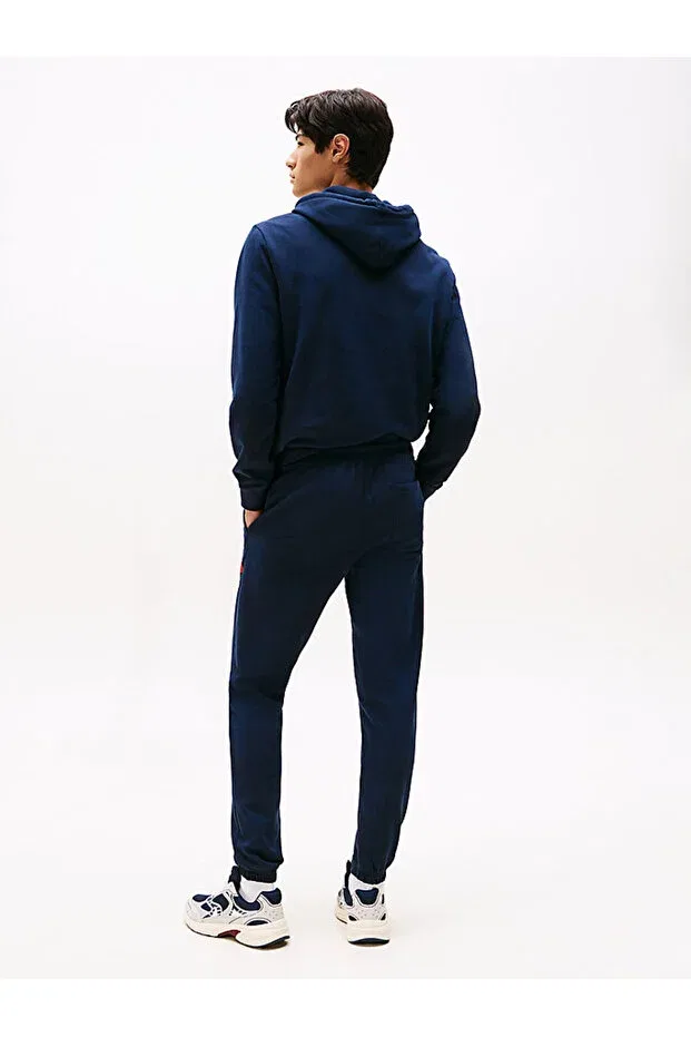 Мужские спортивные штаны с принтом Tommy Hilfiger, Dark Night Navy — фото 4