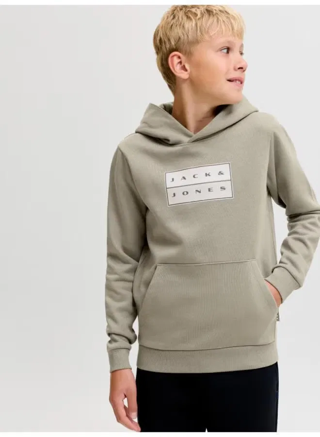 Худи с принтом Youth Fusion Jack & Jones Junior, вестивер
