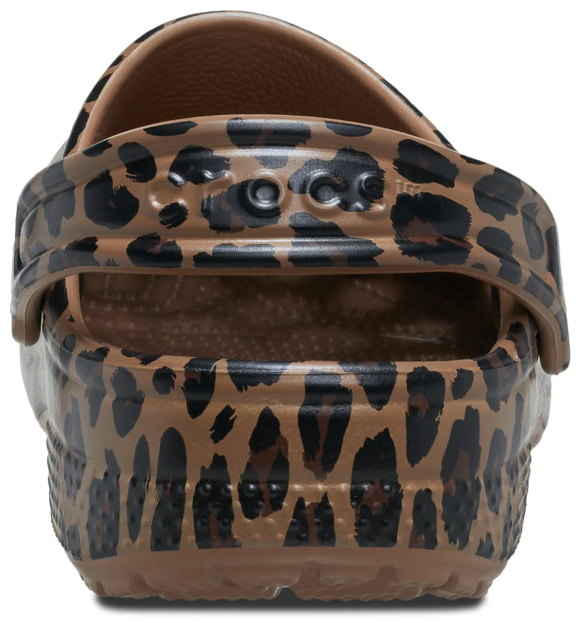 Сабо для девочек Classic Clogs Crocs, цвет Leopard — фото 2