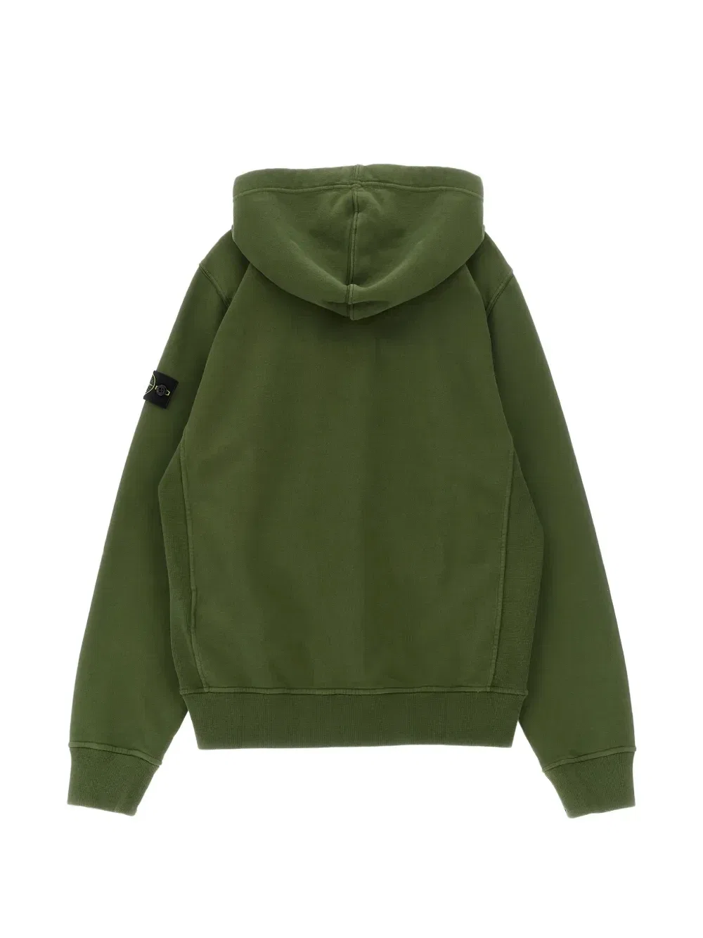 Толстовка с эмблемой компаса Stone Island Junior, зеленый — фото 2